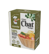 CRISPY ROUND CHAT BASKET 40 PCS - METHI